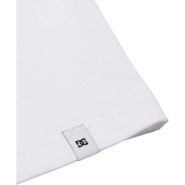 2026 DC Shoes Mens DC Star Filled T-Shirt EDYZT04503 - White
